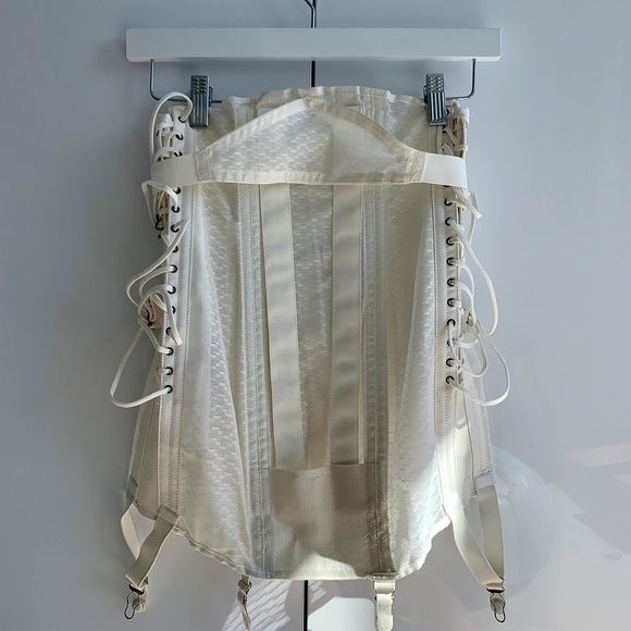 CAMP Vintage Corset Girdle Garters Shaper Style No. 29775 33" White - Picture 9 of 17